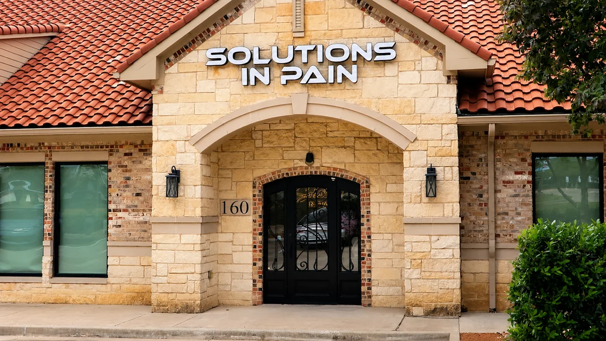 Solutions in Pain Allen office exterior
